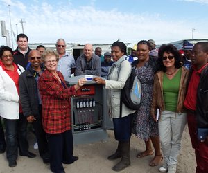 Elektrisiteit vir 85 Masakhane-huise